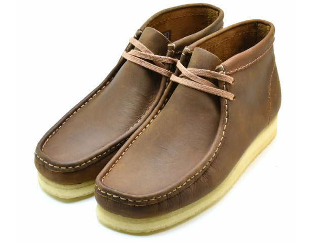 Clarks - 新品未使用 24cm ワラビーブーツ クラークス メープル