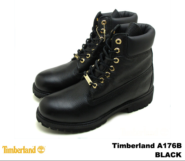 all black leather timberland boots