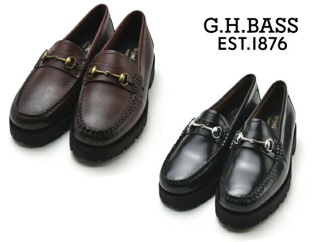 ジーエイチバス　ビットローファー　約25㌢　ウィージャンズ　厚底　リンカーン 楽天市場】ジーエイチバス G.H.BASS WEEJUN 90 LINCOLN CANOE HORSEBIT