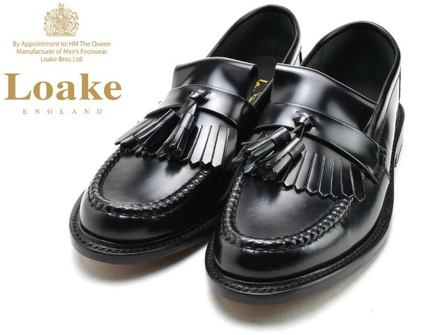 楽天市場 ローク スリッポン ローファー Loake Brighton ブラック メンズ ビジネスシューズ ブーツとスニーカー Face To Face