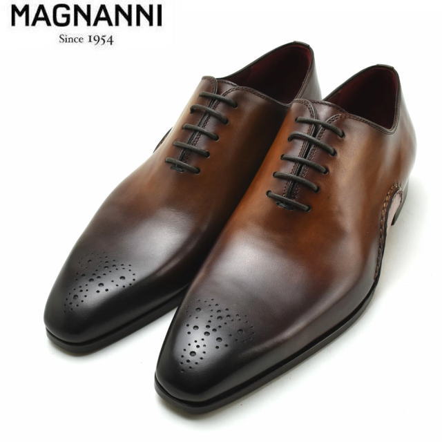 楽天市場】マグナーニ ホールカット プレーントゥ MAGNANNI 19564