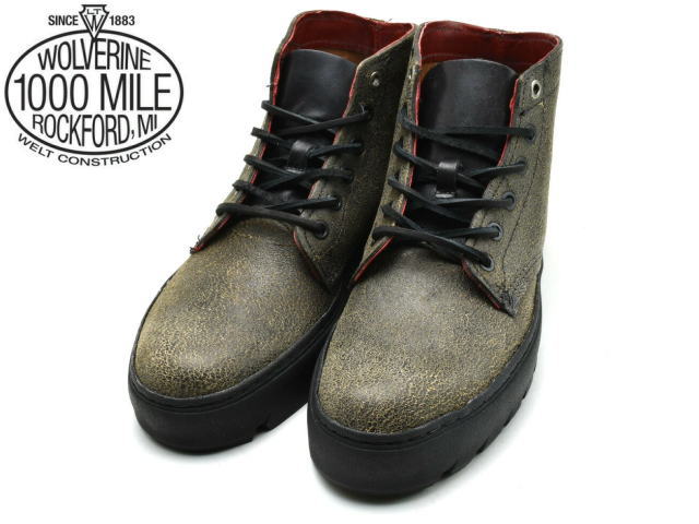 楽天市場】ウルバリン 1000マイルブーツ ウルヴァリン WOLVERINE 1000MILE BOOTS CAPTOE W990075 ブラウン  Made in USAメンズ ブーツ men's boots : ブーツとスニーカー Face to Face