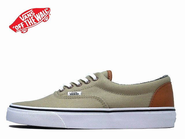 vans era light khaki