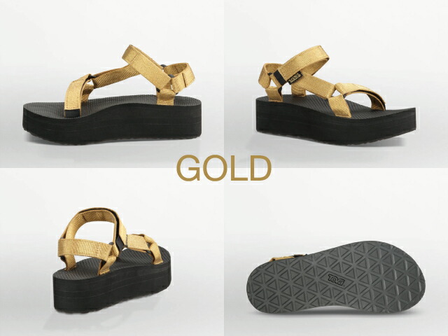 teva flatform gold