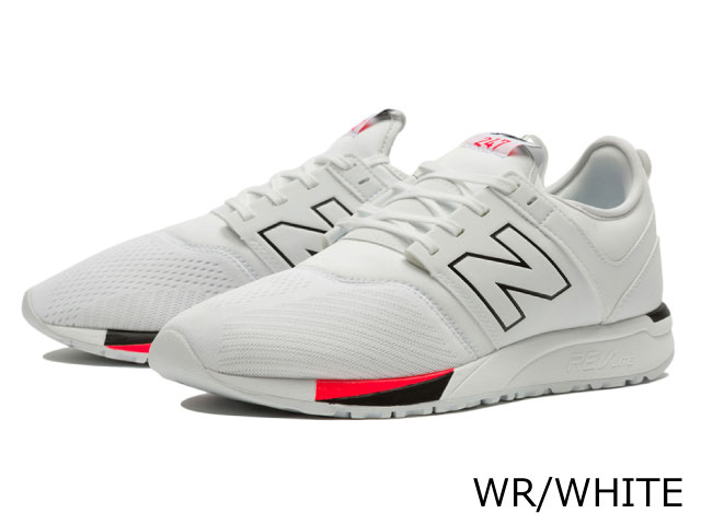 New balance 247 store white orange