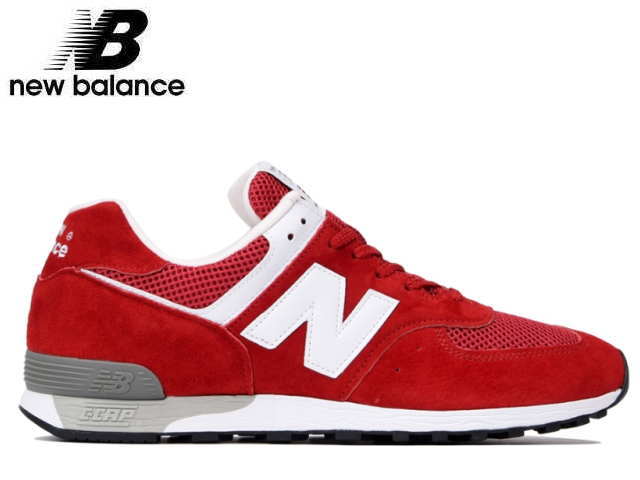 new balance red and white