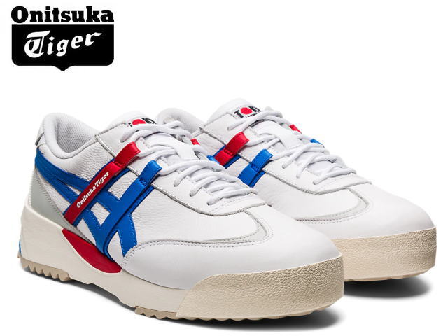 かわいい新作 Delegation Tiger Onitsuka レディース メンズ スニーカー デリゲイション オニツカタイガー Ex Blue White Electric 101 11a559 101 Spmau Ac In
