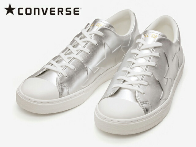 楽天市場 コンバース オールスター クップ トリオスター Converse All Star Coupe Triostar Eb Ox シルバー スニーカー ブーツとスニーカー Face To Face