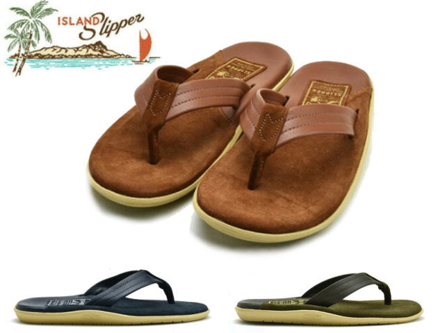 アイランドスリッパ メンズ ISLAND SLIPPER PT205 レザーサンダル SANDAL トング
