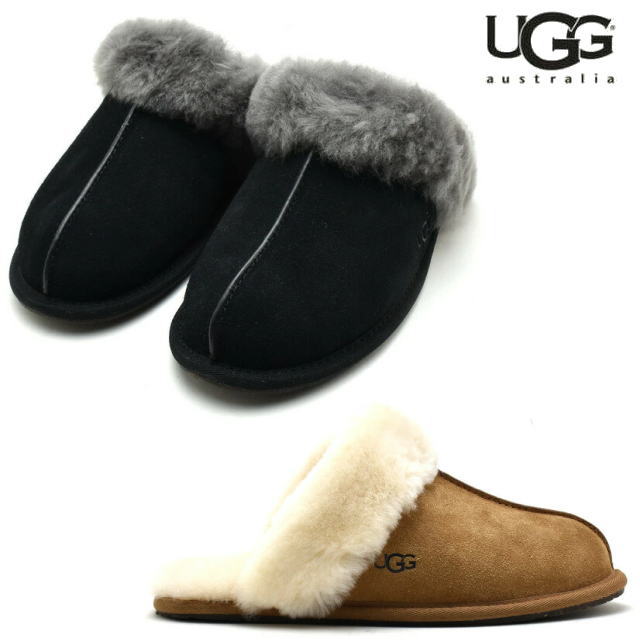 アグ レディース ルームシューズ スリッパ シープスキン ムートン スカフェット UGG SCUFFETTE II 1106872
