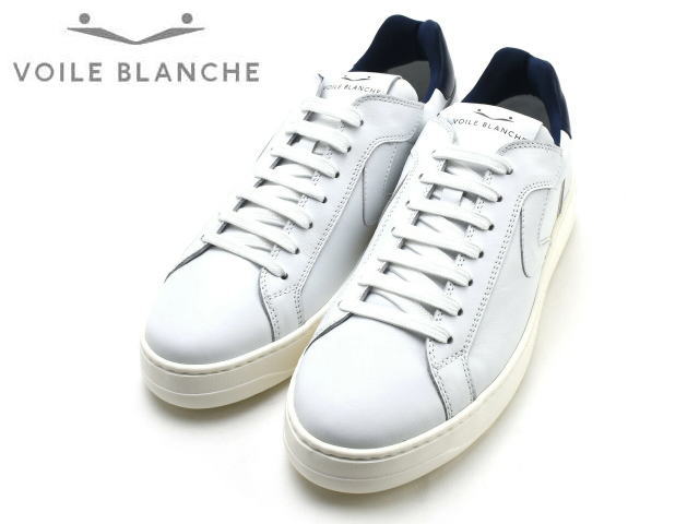 ボイルブランシェ スニーカー メンズ VOILE BLANCHE LAYTON 2017678 04 1N09 ホワイトネイビー
