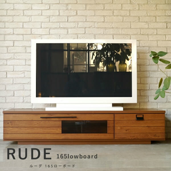 楽天市場】テレビ台 ローボード 完成品 【 オーク材の素材感が
