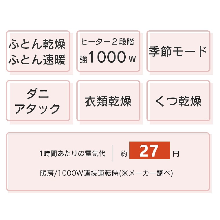 新製品情報も満載 ふとん乾燥機と1000wセラミックヒーターを1台で実現 2in1ふとん乾燥機セラミックヒーター ドライヒート Fc T2149wh スリーアップ ふとん乾燥 ダニ対策 ふとん速暖 ヒーター 季節モード ダニアタック 部屋干し 衣類乾燥 くつ乾燥 省エネ 静音 足元 電気