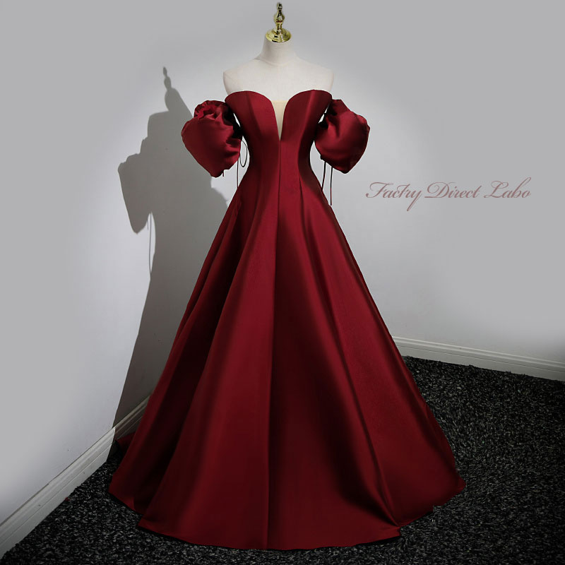 楽天市場】カラードレス 2way ロングドレス オフショルダー つけ袖