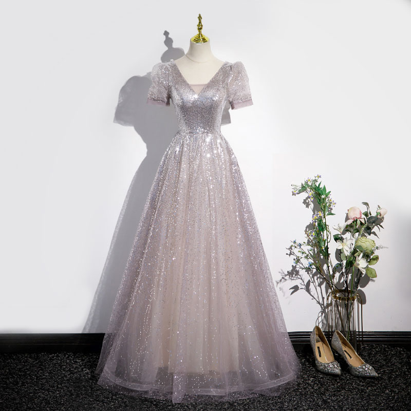 カラードレス ロングドレス パーティードレス シルバー スパンコール パール ウェディングドレス ウエディングドレス 結婚式 二次会 花嫁 前撮り 演奏会 発表会 カクテルドレス 披露宴 ブライダル フォーマルドレス 成人式 卒業式 コンサート イブニングドレス【cd-0822】|ファクトリーダイレクト・ラボ