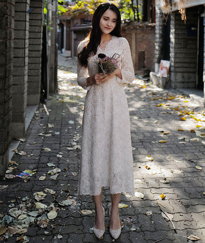 Oさま　専用ヴィンテージ　ウェディングドレス　ワンピース　レース　リボン Oさま 専用ヴィンテージ ウェディングドレス ワンピース レース リボン