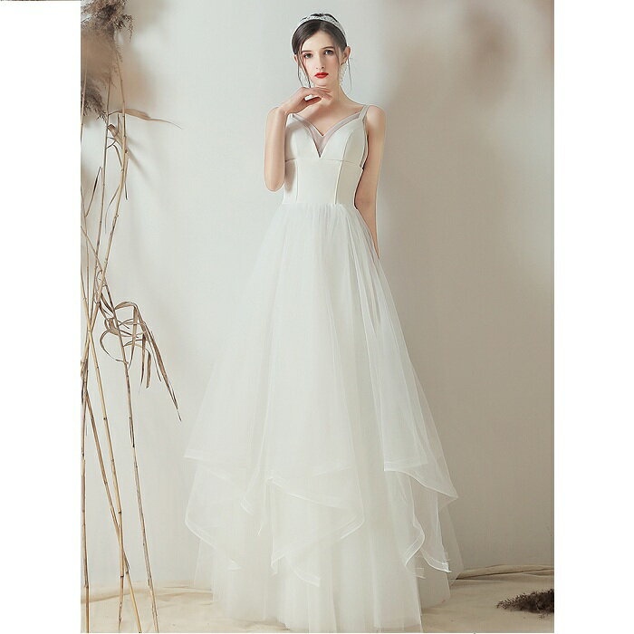 ナチュラルな美しさ ウェディグドレス エンパイア 二次会 Aラインドレス ワンピース ドレス カジュアル リゾートウエディングドレス Printholo Com