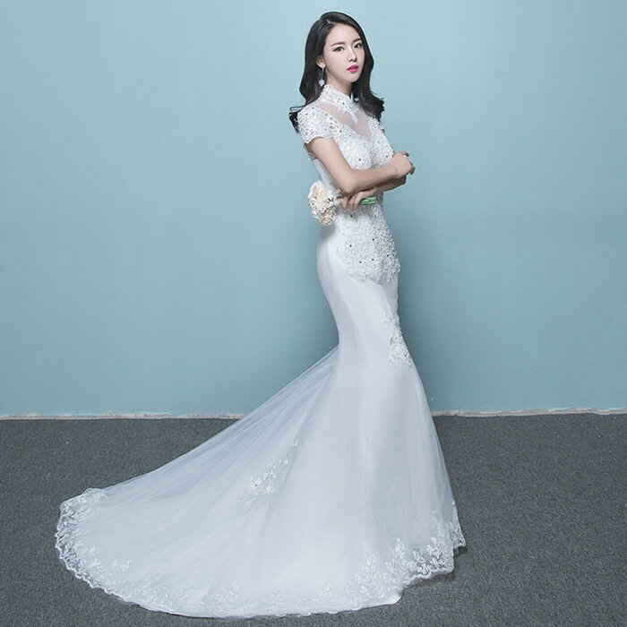 マーメイドラインドレス ワンピース ウエディングドレス 花嫁 ワンピース マーメイドラインドレス 女性らしい大人っぽい雰囲気に ウエディングドレス マーメイドラインドレス 二次会 海外挙式 ウェディグドレス 二次会 ワンピース 海外挙式 大きいサイズ ドレス