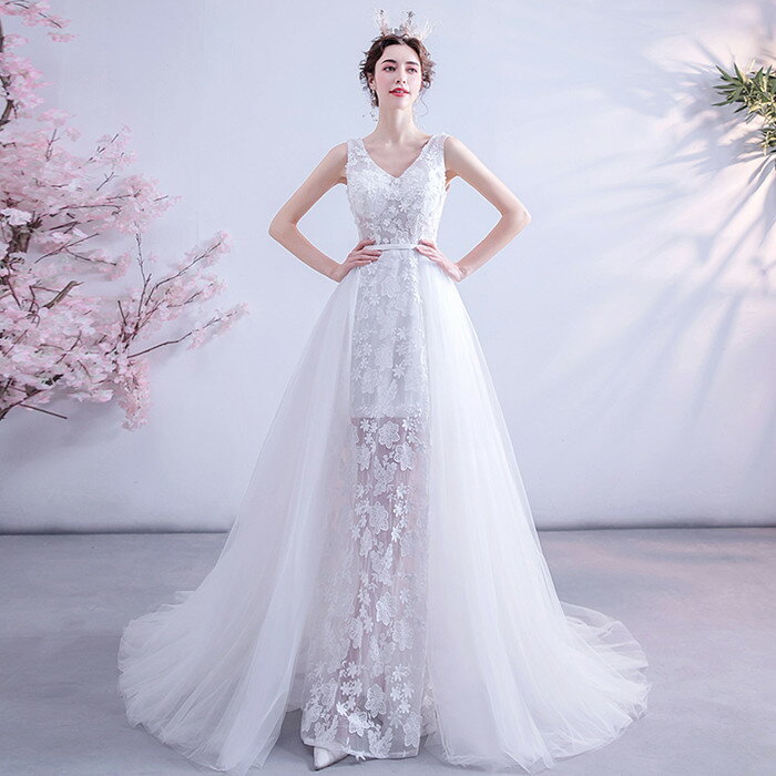 ドレス 前撮り 二次会 花嫁 白 ウエディングドレス 海外挙式 Aラインドレス ふわふわウェディグドレス Aライン ワンピース ワンピース ふわふわウェディグドレス 海外挙式 花嫁 二次会 海外挙式 大きいサイズ ドレス カジュアル ファクトリーダイレクト ラボ