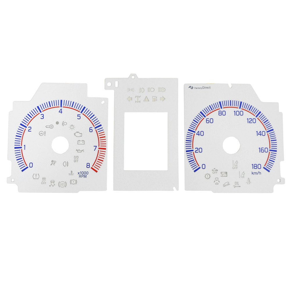 楽天市場】el-ho07wh ホワイトパネル StepWGN ステップワゴンRF3 RF4 (後期) HONDA ホンダ ELスピードメーターパネル  レーシングダッシュ製 (ELパネル ELメーターパネル スピードメーター メーターパネル パネル ドレスアップ 車 内装 カスタムパーツ  カーアクセサリー ...