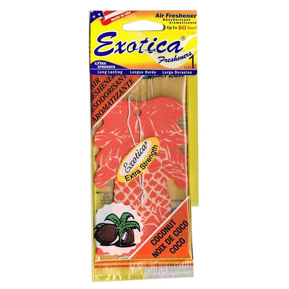 楽天市場 期間限定 お試し価格 Exotica Freshener エキゾチカフレッシュナー Ex Pt1 3307 ストロベリー Exotica エキゾチカ ヤシの木型 エアフレッシュナー 芳香剤 吊り下げペーパータイプ 正規輸入品 車 エアーフレッシュナー 車用芳香剤 フレグランス 部屋