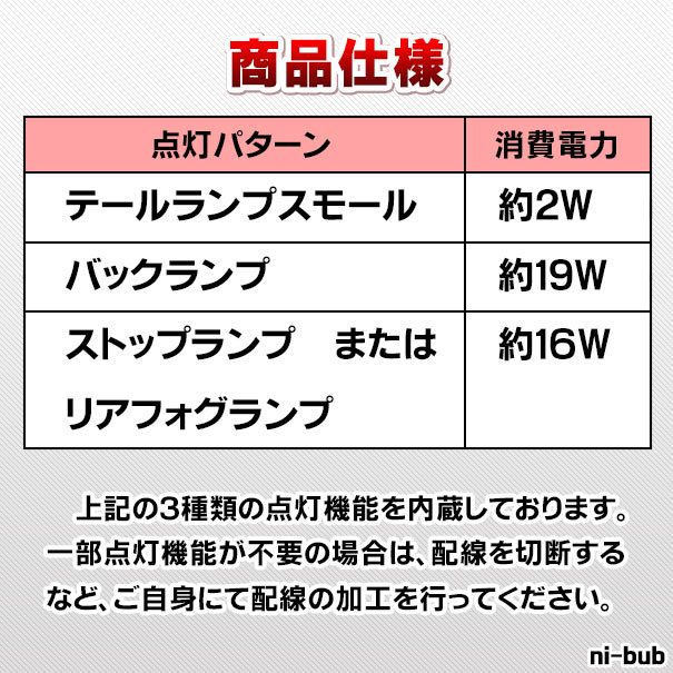 Ll Ni Bub Cr09 クリアーレンズ Murano ムラーノ Z52系 H26 10以降 14 10以降 ハイブリッド含む Nissan 日産 Ledリアフォグ バックランプ 車用品 カスタムパーツ 後付け フォグランプ バックライト Senegrid Com