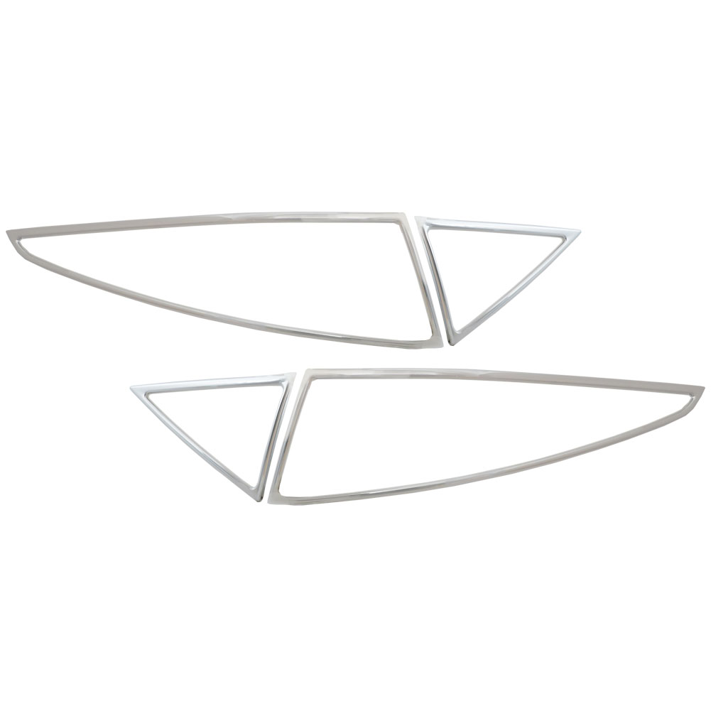 ri-mt001-09 テールライトインナー用 Maserati GranTurismo マセラティ グラントゥーリズモ (2007-2019 H19-R01) クロームメッキトリム ガーニッシュ カバー (テールランプ 車 カー用品 アクセサリー トリム メッキパーツ カスタムパーツ 外装 ドレスアップ 改造)|ファクトリーダイレクトJAPAN