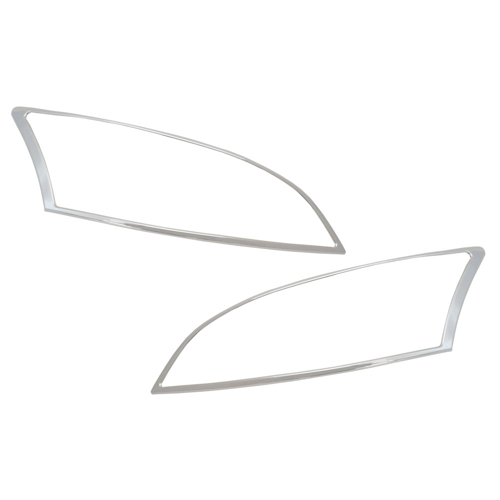 ri-ls405-01 ヘッドライト用 Lexus レクサス LS460 LS600h LS600hl (F40系後期3型 H24.09-H29.08 2012.09-2017.08) Toyota トヨタ クロームメッキ ガーニッシュカバー ( カー用品 カスタム 改造 パーツ 車用品 外装パーツ クロムメッキ ヘッドランプ )
