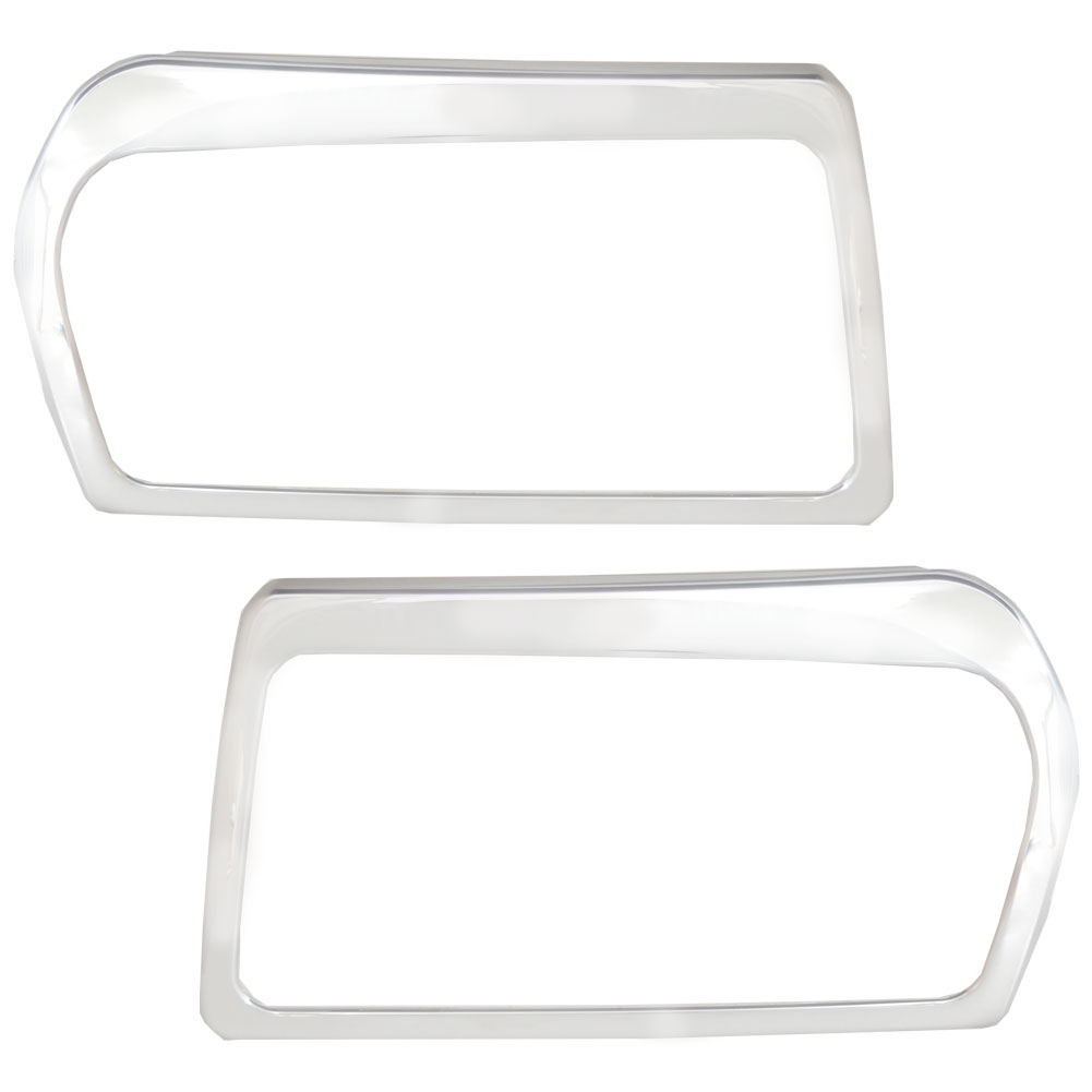 ri-cr611-01 ヘッドライト用 Chrysler クライスラー300 (LX系 2005-2010 H17-H22) クロムメッキ トリム ガーニッシュ カバー ( メッキ パーツ ヘッドライト ヘッド ライト ヘッドランプ ランプ トリム ヘッドライトカバー 車 外装 ドレスアップ アクセサリー クルマ )