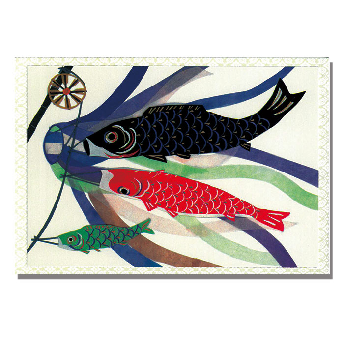肉筆画　色紙　松葉豊作『五月』『端午の節句』 肉筆画 色紙 松葉豊作『五月』『端午の節句』 - メルカリ