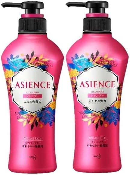 ASIENCE シャンプー つめかえ用 しっとり7本＋おまけふんわり1本セット Amazon | アジエンス しっとり保湿タイプ シャンプー つめかえ
