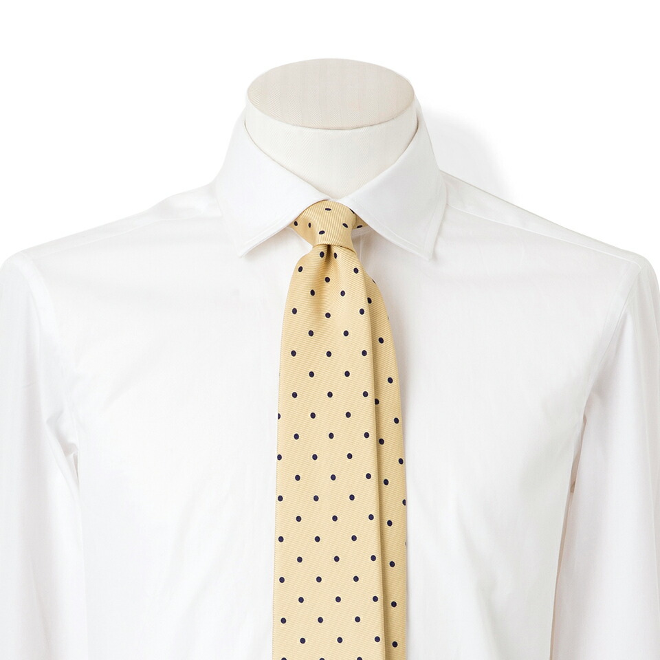 本店は John Comfort ドット柄プリントタイ イエロー ネクタイピン ネクタイ オシャレ 洗濯 収納 おしゃれ 長さ 種類 ジョンコンフォート プレゼント 最適な価格 Gastroclincg Com Br