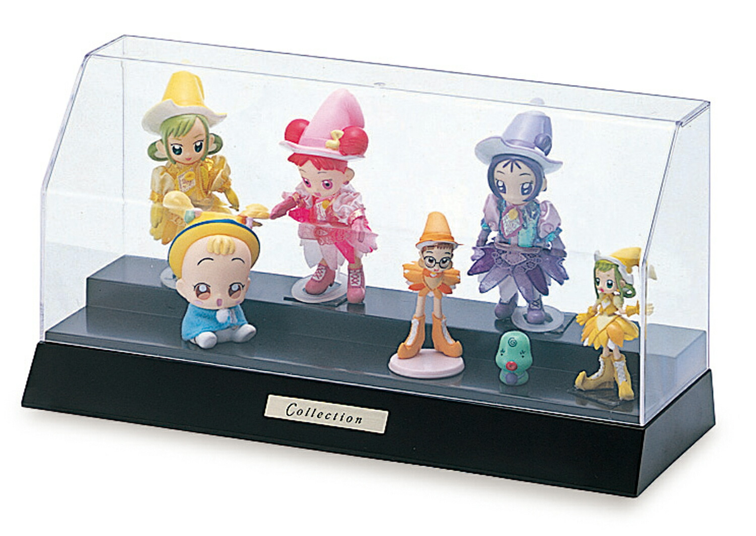 フィギュアとタオルセット コレクション　大量 セット品] コレクションラック DIO 側面ガラスタイプ ミドル