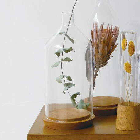 ガラス塾舎 出品 花飾り Ryu J ガラスドーム ガラスケース ディスプレイケース 寄せ集めケース Aquaguard Ae