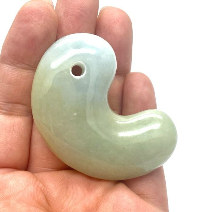 楽天市場】木製 勾玉 ネックレス (大) アクセサリー まがたま まが玉