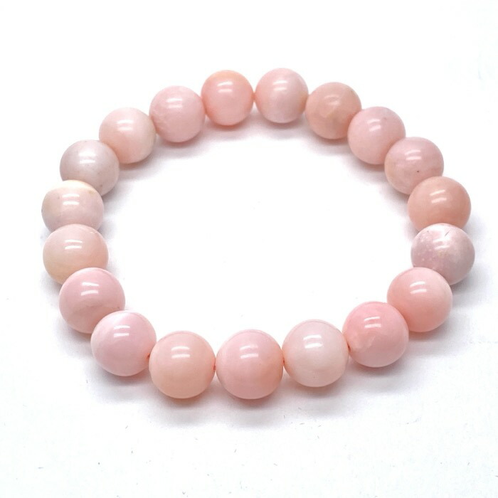 楽天市場】【一点物】ピンクオパール ブレスレット｜蛋白石 Pink