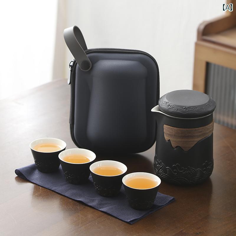 マグカップ 陶器 グラデーション ポータブル アウトドア キャンプ 旅行 軽量 耐熱 セラミック カラフル モダン