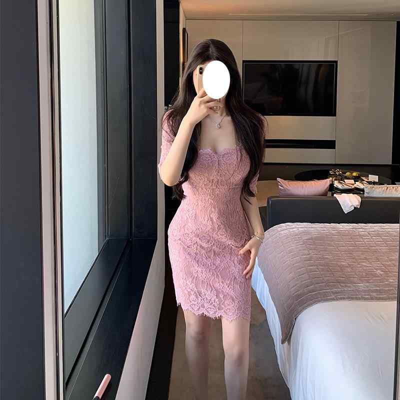 レディース 衣装 紫 窈窕たる フレンチ表現スタイル か細い相応う U素っ首 ヒップハグ スピード競技 midi丈  今めかしい トップス 御召しもの