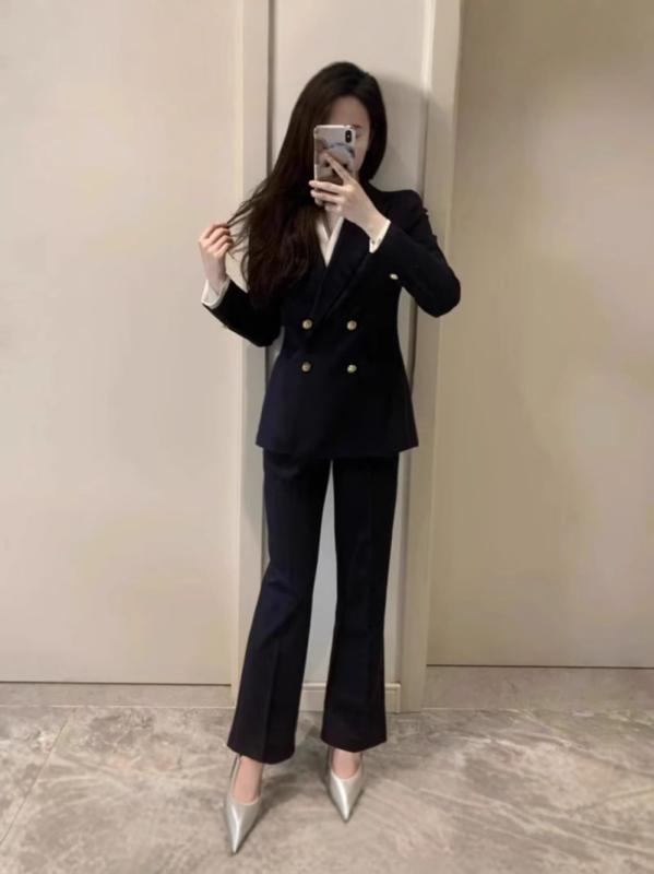 レディース フォーマルスーツ セット 職業服 面接用 通勤用 洗練 高級感 コート 付き