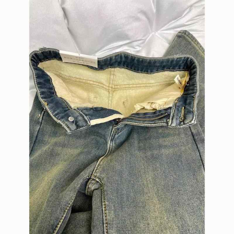レディース デニムパンツ 冬 厚手 暖か レトロ ブルー ストレート ハイウエスト ストレッチ ビッグサイズ 大きめ サイズ 微フレア ヒップカバー カジュアル 普段使い 軽量 伸縮性 4,399円