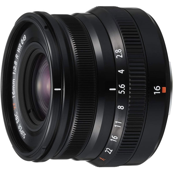 フジフイルム フジノンレンズ XF16mmF2.8 R WR ブラック