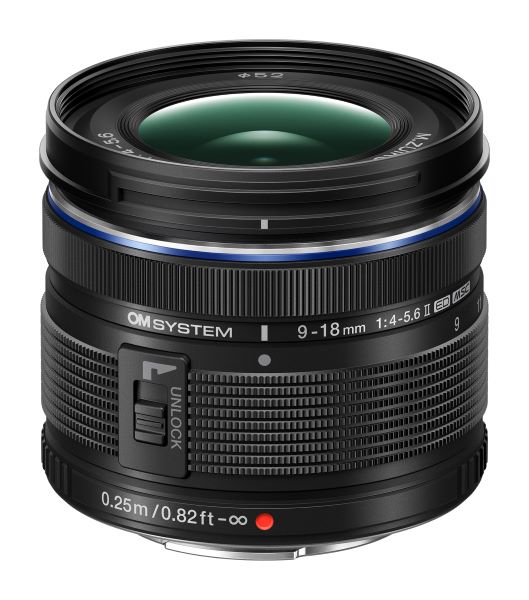 OM SYSTEM M.ED 9-18mm F4.0-5.6 II