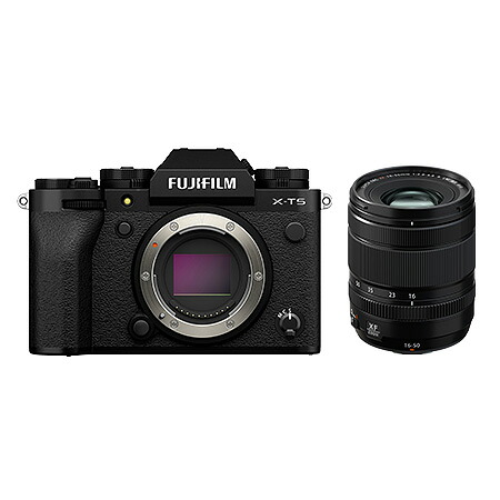 【当店オリジナル3年延長保証付】富士フイルム X-T5 JP XF16-50 レンズキット ブラツク　日英2言語設定モデル