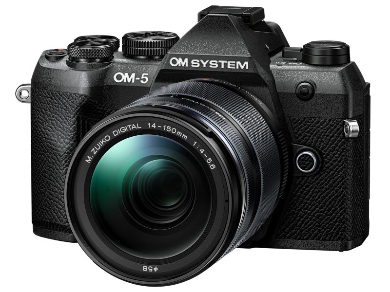 【当店オリジナル3年延長保証付】OM SYSTEM OM-5 Mark II 14-150 II レンズキットブラック