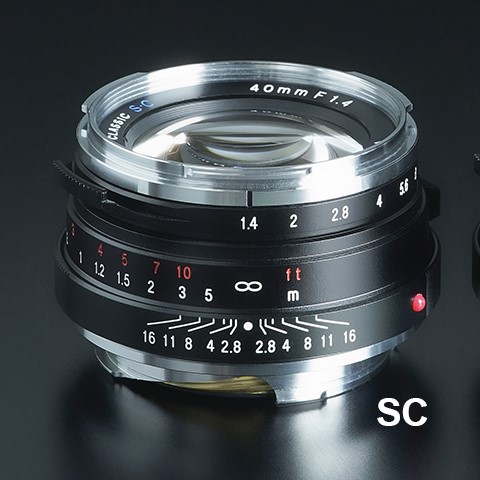 フォクトレンダー NOKTON classic 40mm F1.4 SC VM