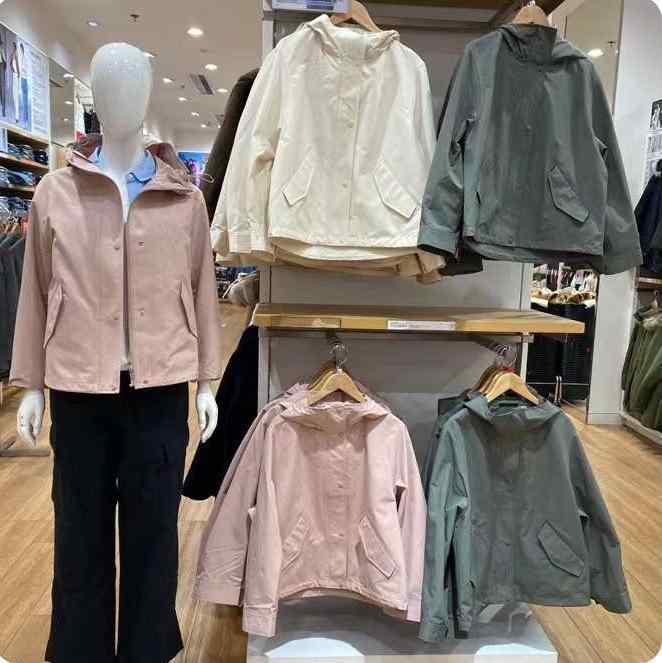 女性用 秋 フード付き ゆったり 防水 ジャケット カジュアル アウトドア 登山服 軽量 伸縮性