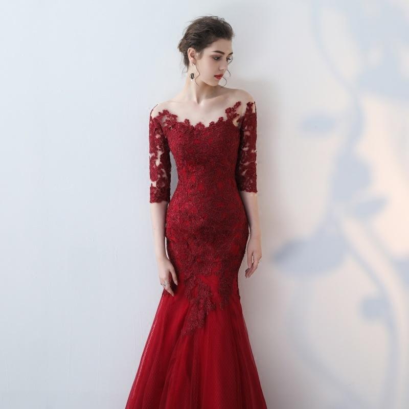 レディース イブニングドレス 一文字肩 マーメイド ロング丈 スリムライン 結婚式 宴会 パーティー フォーマル スタイルアップ ダンス