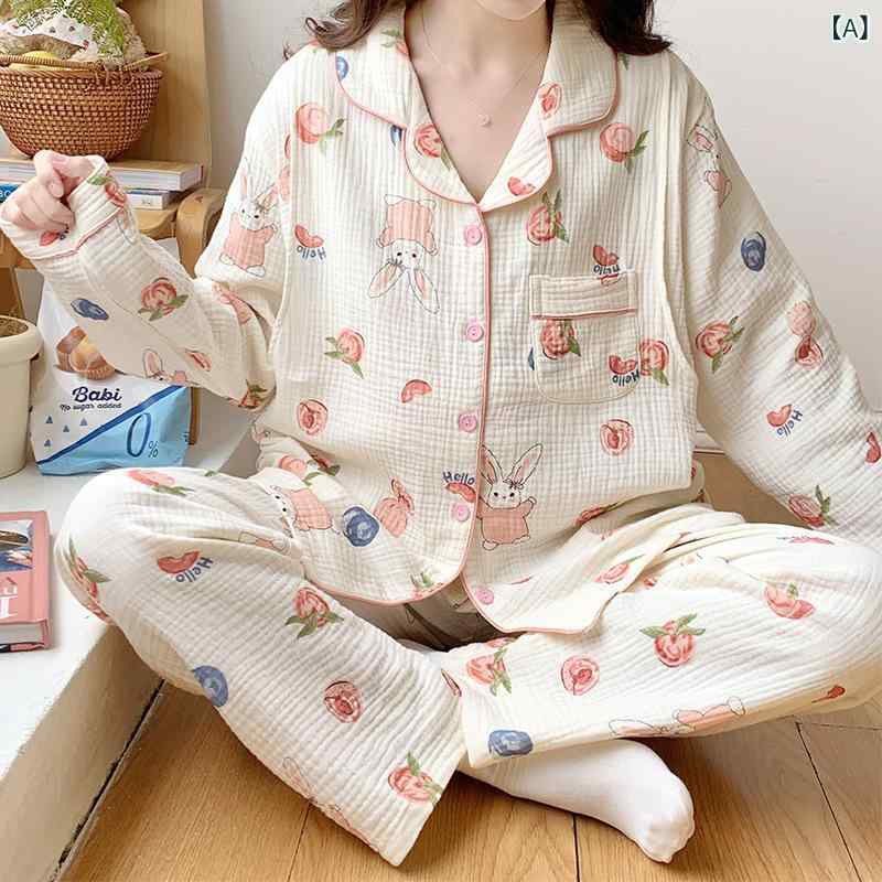 妊婦服 産後服 綿100% ガーゼ素材 春夏秋 パジャマ 授乳 待産 柔らか 吸湿速乾 軽量 部屋着 通勤用 妊婦 産婦 寝間着 コットン 再生繊維(x2)