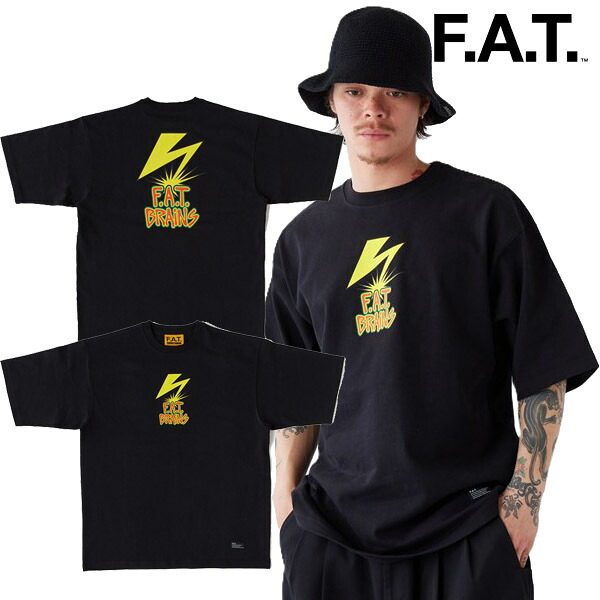 エフエイティー FAT FATBRAIN ファットブレイン バンド Tシャツ 半袖 カットソー ロゴ カジュアル シンプル 大人 ストリート メンズ ブランド 新品 正規