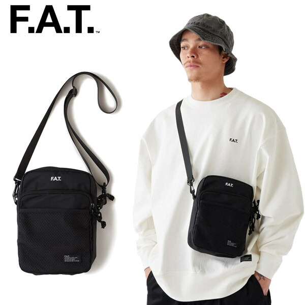 F.A.T. 御徒面子 ショルダーバッグ ミニ肩先 SLINGPAK スリングパック 3レイヤーナイロン F32610-BG03 置き目品